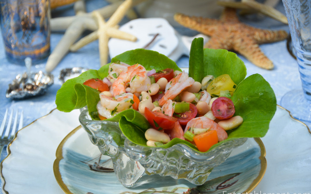 White Bean & Shrimp Salad