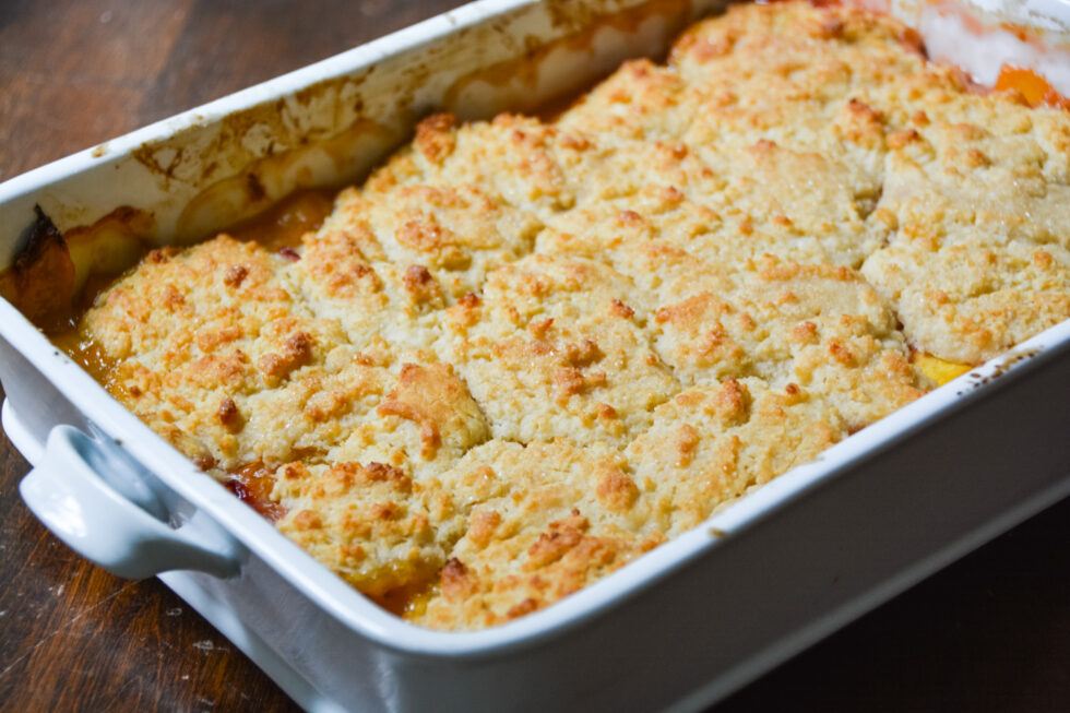 Peach Plum Cobbler Entertablement