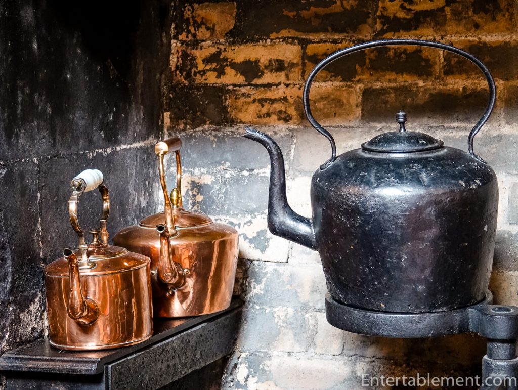 Copper Pots at Dyrham
