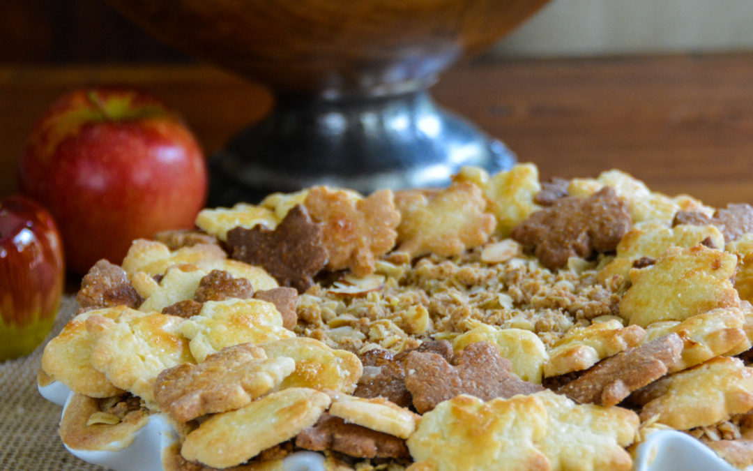 Apple Pie with Oatmeal-Almond Crumble