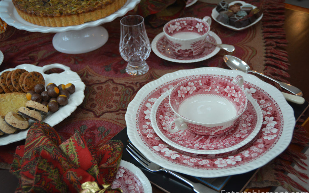 A Scottish Themed Tea with Paisley and Spode