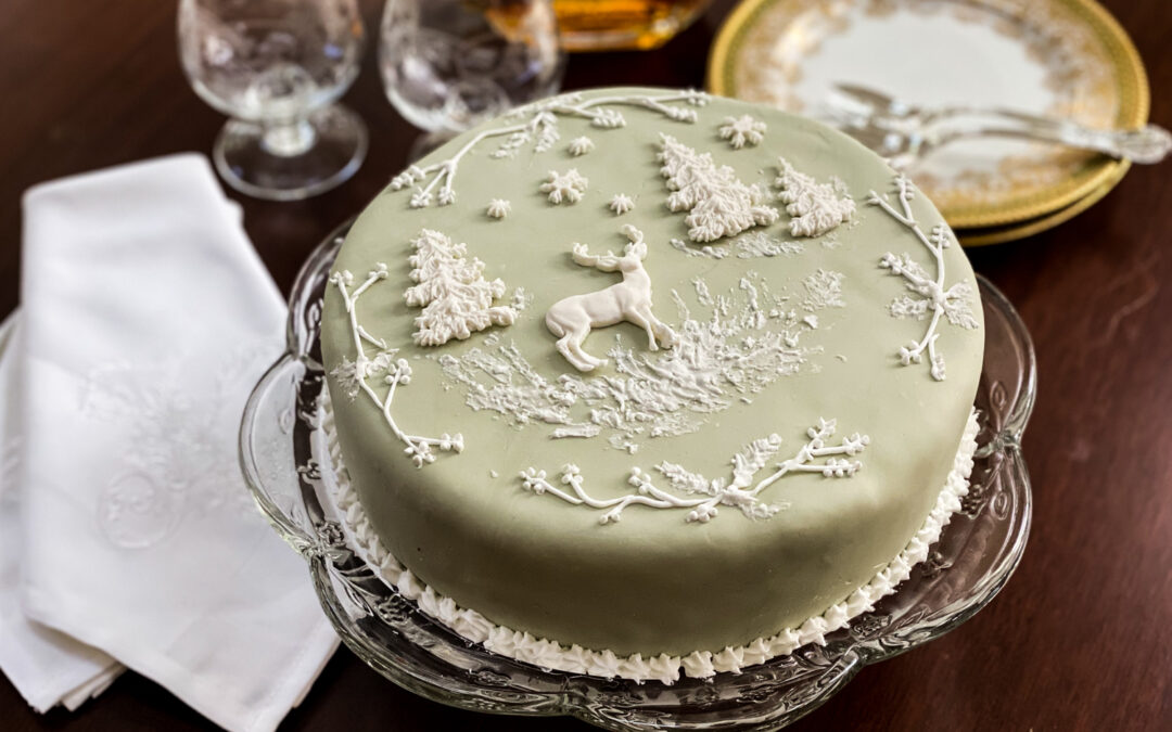 Almond Snowflake Cake - My Sweet Precision, Recipe