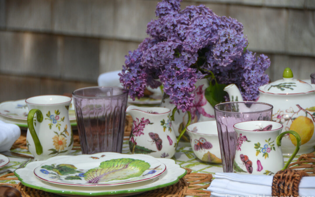 Chelsea Porcelain with Lilacs